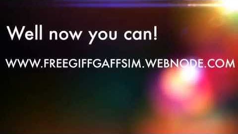 Free giffgaff sim card with £5 free credit!