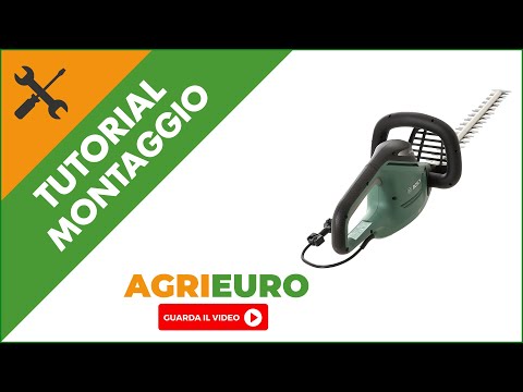 Tagliasiepi Bosch Universal Hedgecut 50: come montare il tosasiepi elettrico con lama da 50cm