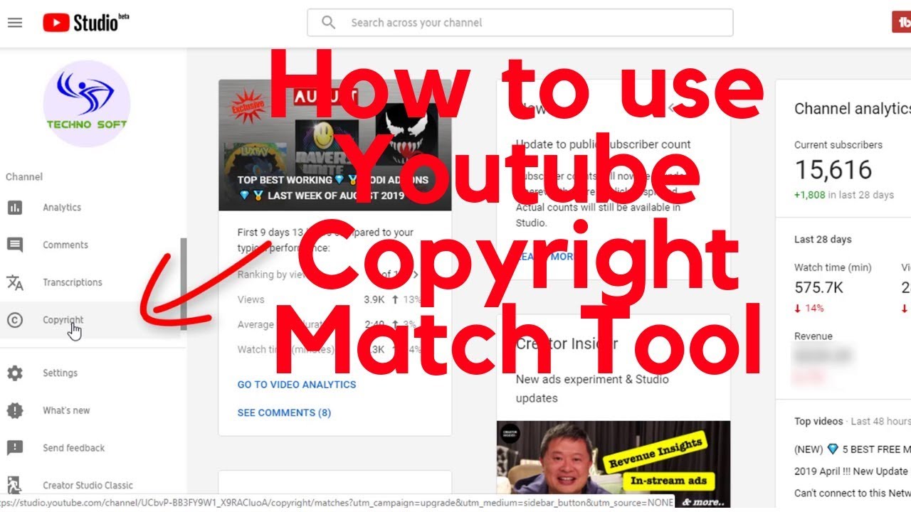 How to use Youtube Copyright Match Tool 💎 YOUTUBE NEW COPYRIGHT MATCH TOOL