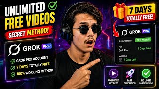 How to Use Grok Pro for Free | Get 7 Days Unlimited Access (New Method 2026)