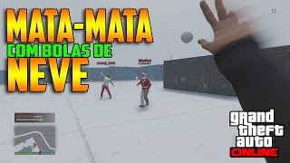 MATA-MATA COM BOLAS DE NEVE GTA V ONLINE (PS4) screenshot 2