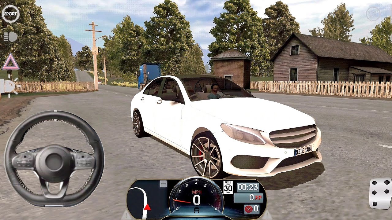 Driving School Simulator: Mercedes C Class in Peru Gameplay | Car Driving School Simulator Game