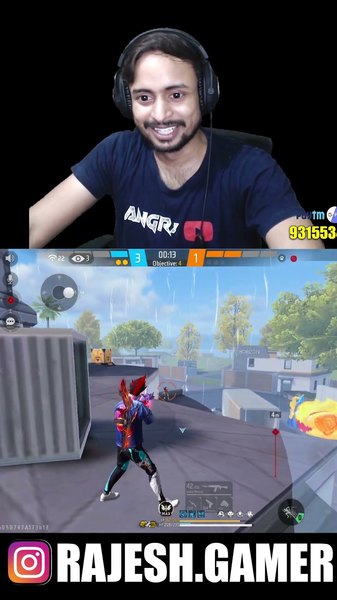 NEW 1VS4 With Jod AN4 ? Easy Peasy ? Teammates OP Reaction ? Impossible Clutch ? #shorts
