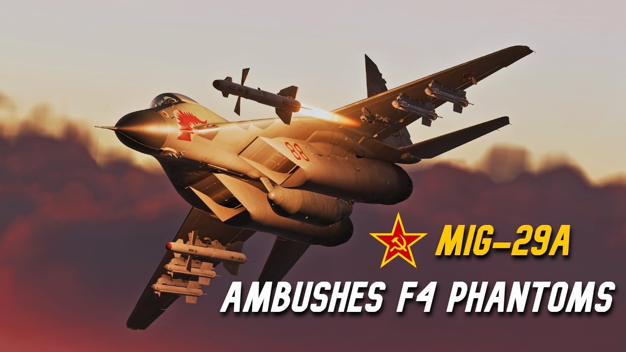 DCS |  MiG-29A | Soviet Fulcrum Ambushes NATO F-4 Phantoms At Dawn