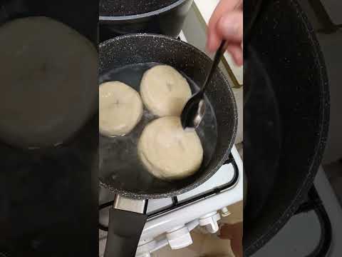 we're having bagels tonight but no one told me you had to boil them first.