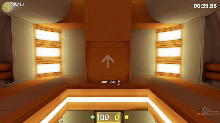 UT4 - Basic Skills: Pickups All Tokens in 1:21.31