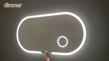 Wow, what an amazing LED mirror! A new flashing LED light mirror.---By Innova mirror model IN-A300
