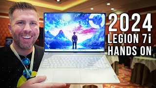 2024 Legion 7i Hands On! Less than 4 lbs, 3.2K 100% DCI-P3 Display, BUT Only up to RTX 4070! Why