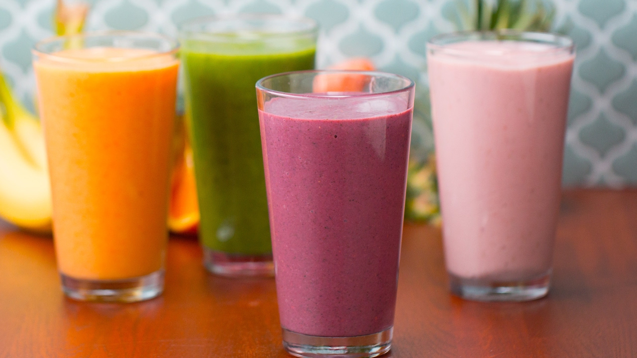 4 Make-Ahead Veggie-Packed Fruit Smoothies | Tasty