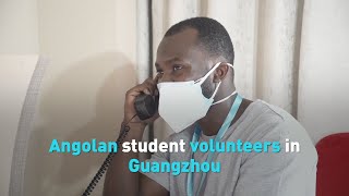 Cgtn speaks with angolan student william, who volunteered at a
guangzhou hotel designated for quarantine. take listen to why he is
volunteering and how ...
