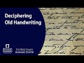 Deciphering Old Handwriting