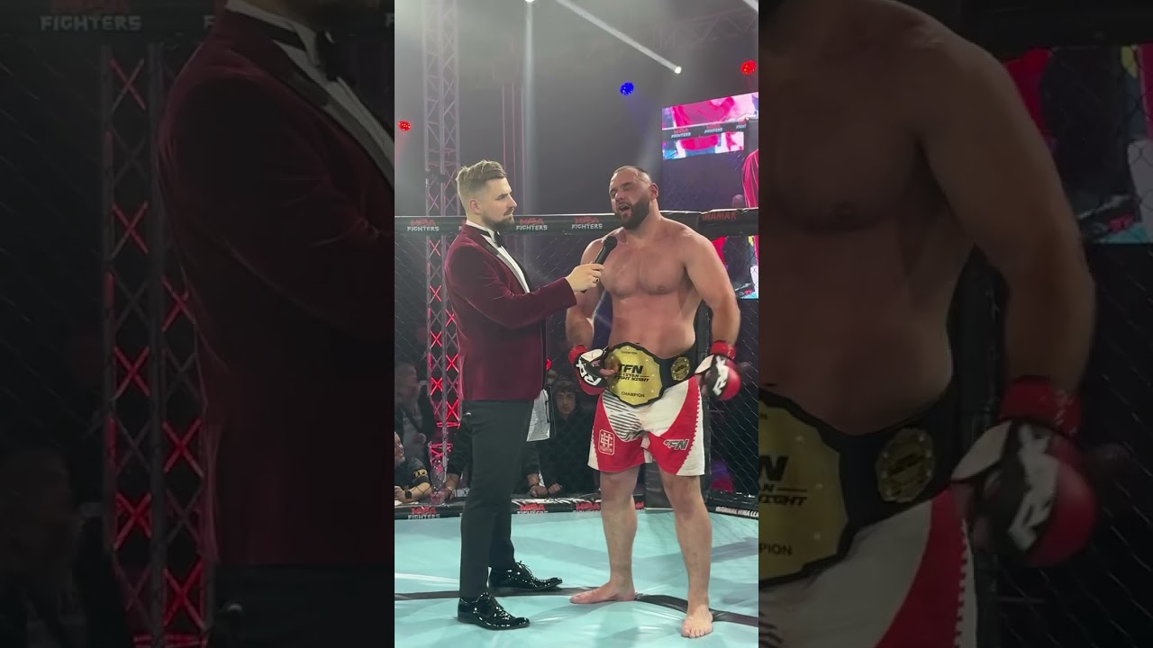 Náhľad videa: Rozhovor Heavyweight Champion Titan Fight Night