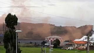 Nuevas nubes contaminantes de Arcelormittal Tabaza, Carreño, Asturias