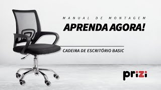 Montagem Cadeira de escritório Basic Prizi 9050