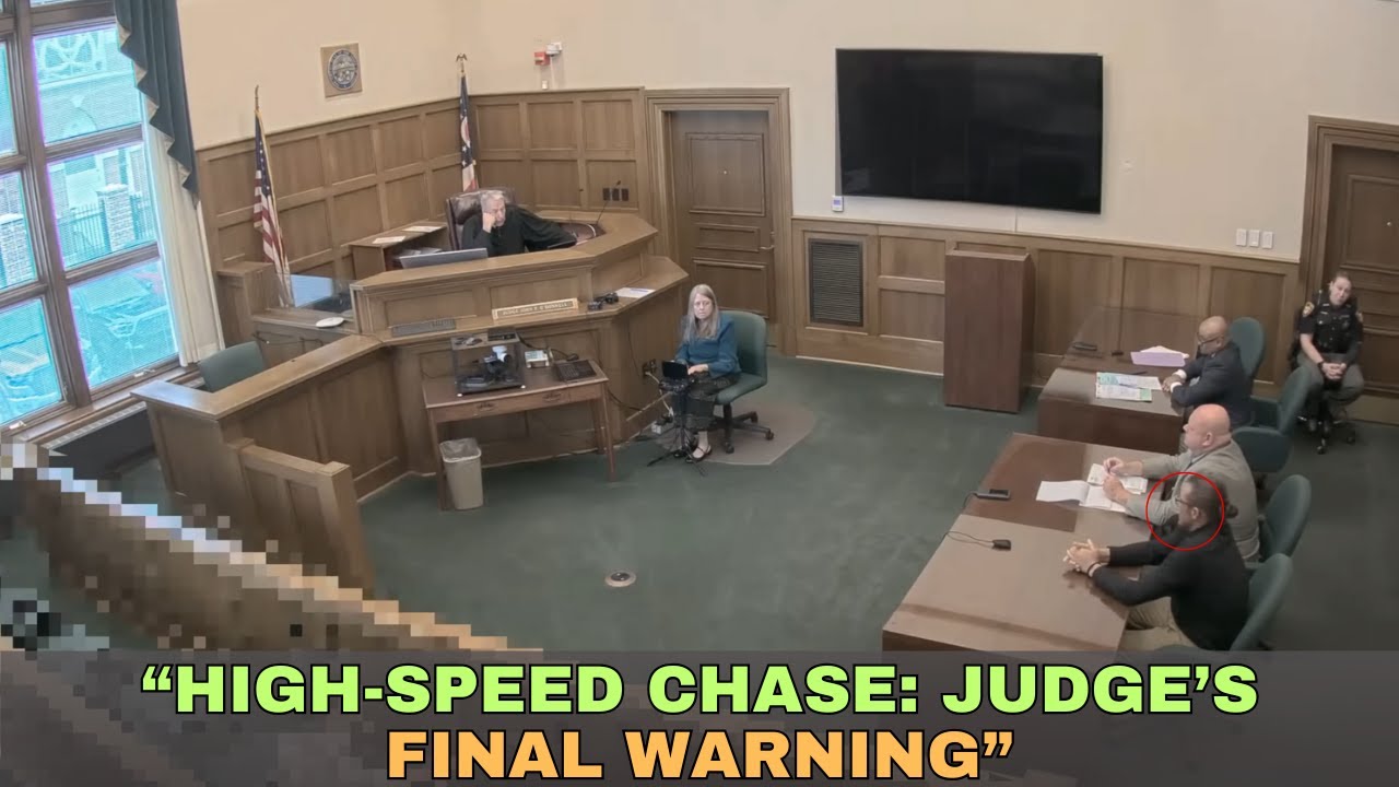 Judge Warns Addicted Man After 120 MPH Police Chase Rehab or 4 Years in ...