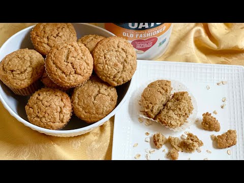 Video: Hawermeel Bruinsuiker Muffins