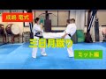 成嶋竜式　三日月蹴り（ミット編）Ryu Narushima Technique