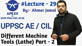 Lecture :- 29 Different Machine Tool (Lathe) Part - 2