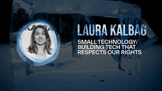 Laura Kalbag – Building Tech That Respects Our Rights – beyond tellerrand Düsseldeorf 2024