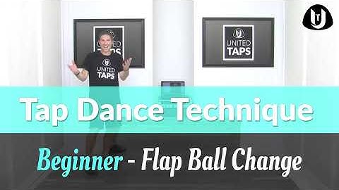 Flap Ball Change  - 1 Minute of Tap Dance Technique