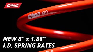 New 8 x 1.88 I.D. Micro Sprint Spring Rates