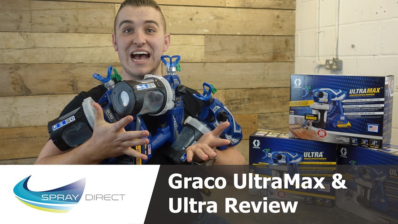 Graco UltraMAX Cordless Handheld Paint Sprayer