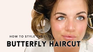 How to Style the Butterfly Haircut