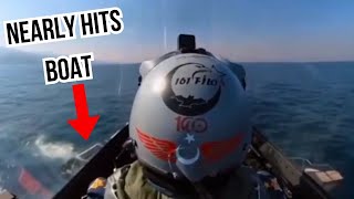 Fighter Jet LOWEST Flybys Cockpit View - Daily dose of aviation