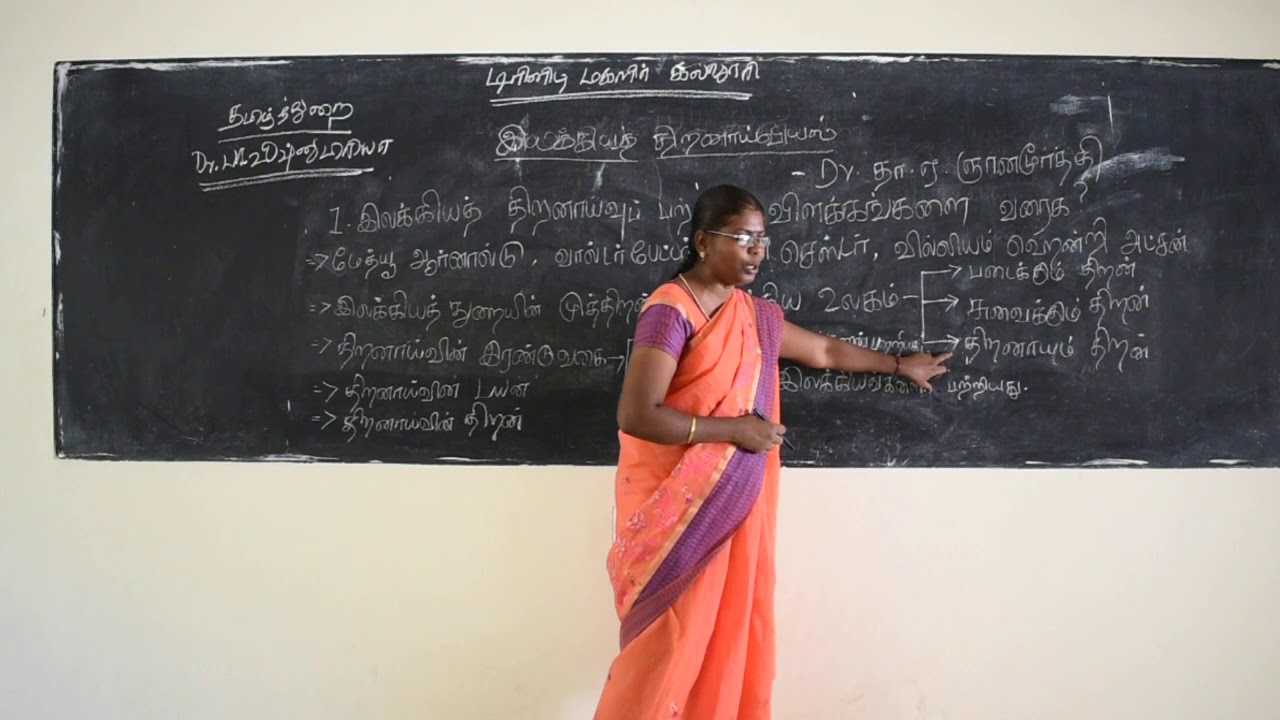 Dr B Vishnupriya Elakiya Thiranaivu YouTube