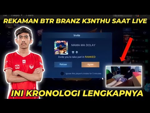 VIRAL!!! BTR BRANZ KETAHUAN NGEN••• SAAT LIVE di NIMO TV || FULL REKAMAN