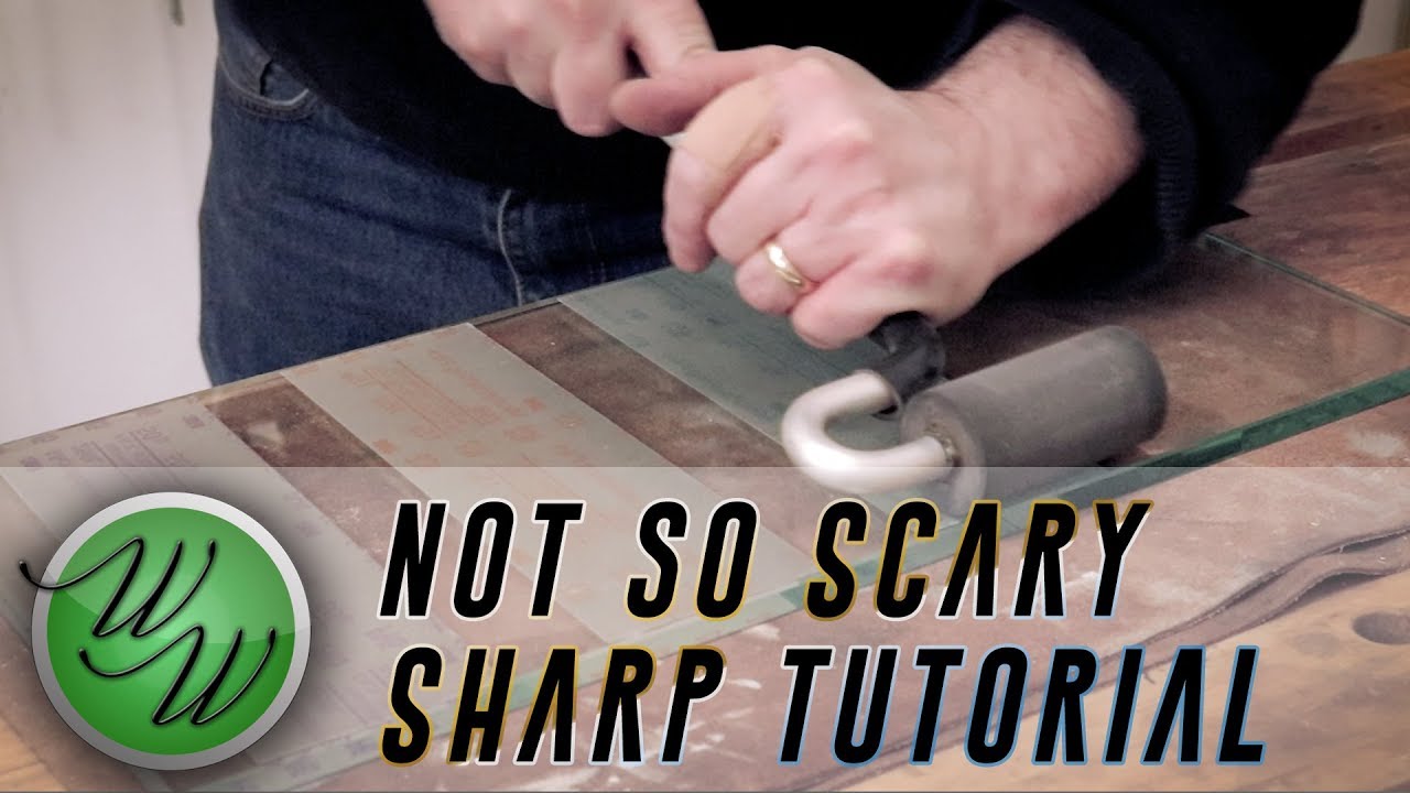 The Last Scary Sharp Tutorial You Will Need - Ben at Workshop Heaven with  Matthew Platt 