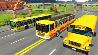 School Bus Coach Driver - Android Game play screenshot 4