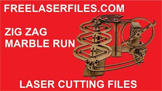 Zig Zag Marble Run