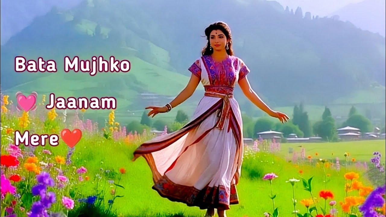 Bata Mujhko Janam Mere💕 ((Romantic Song)) ❣️ | 90s Old Bollywood Heart Touching Hindi Song