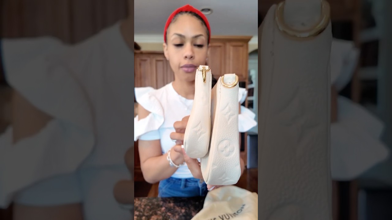 Multi Pochette Accessories Cream Empreinte leather for sale! Serious inquires please 