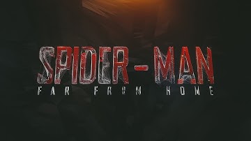 Spider-Man Far From Home  Text Effect in Cinema 4D - Tutorial