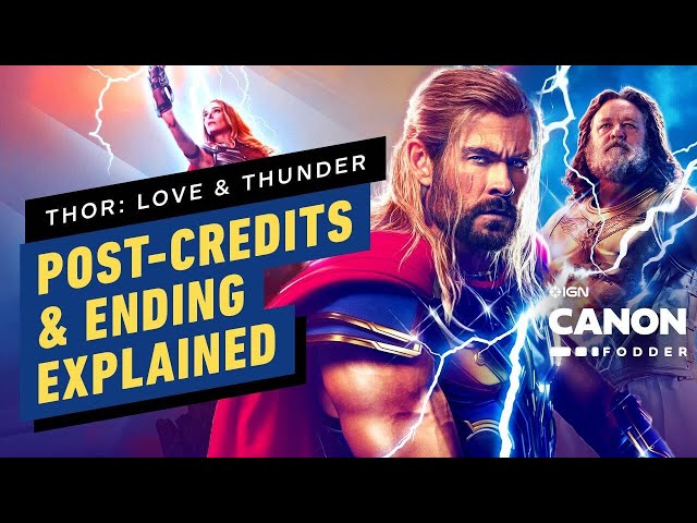 Thor: Love and Thunder's End Credits Scene Explained - Who Is Brett  Goldstein's Hercules? - IGN