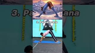 5 Powerful Yoga Poses 💪 Strength + Flexibility + Relaxation #yoga