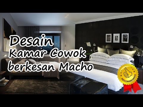  Desain  kamar  pria  yang terkesan seksi dan macho YouTube