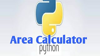 Python area of square: How to make area calculator on python