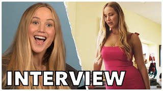 Jennifer Lawrence Doesn&#39;t Give A F*** What You Think | NO HARD FEELINGS Funny Interview