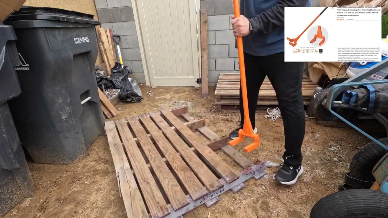 Обзор продукта — 50-дюймовый дробитель поддонов с цельнометаллической ручкой от Insaga