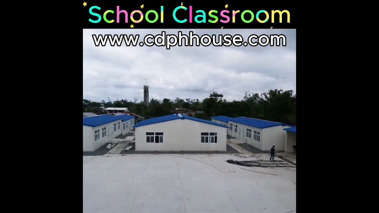 Post-Disaster Prefab School: Rebuilding Classrooms for Homeless Students | www.cdphhouse.com
