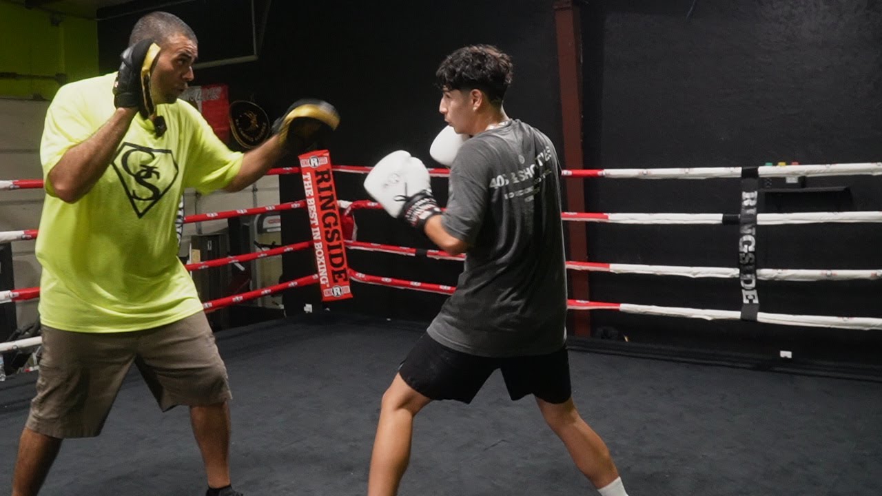 Full Detailed Explained Mitt Work/Pad Work Sequence For Beginners With ...