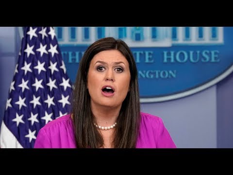 WATCH: White House Press Briefing with Press Secretary Sarah Huckabee Sanders trump amazonia