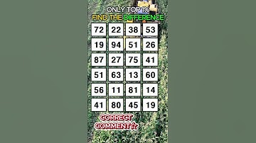 Stay focused! Find 3 pairs of identical numbers/Dementia Prevention Quizzes/Tests.No149