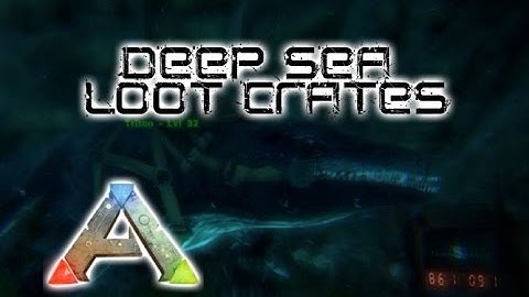 Ark: Survival Evolved-under water caving & deep sea loot crate hunt S2E26 (Gameplay)