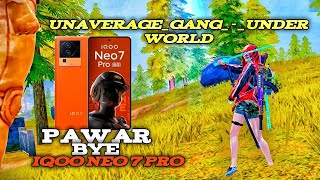 UNAVERAGE_GANG -Beat (iQOO Neo 7Pro) | Smooth +90 FPS | LIVIK Gameplay Chlach BGMI PUBG 3.0 update 💥