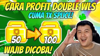 CARA PROFIT TERMUDAH DOUBLE WL KALIAN!! NO CLICKBAIT - GROWTOPIA PROFIT 2021 | GRZYZ GT