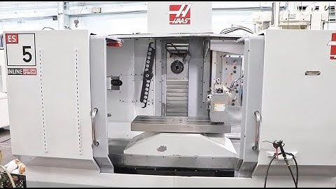 Haas ES 5 4T 5-Axis Horizontal Machining Center